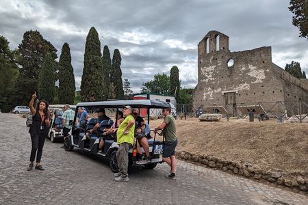 Rome: Appian Way & Catacombs Golf Cart Tour - Shared|Small groups
