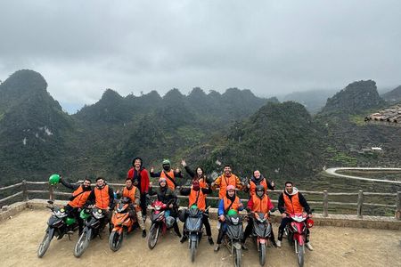 Ha Giang Easy Rider 4 Days Small Group Max 6 -8 Pax/ Group 