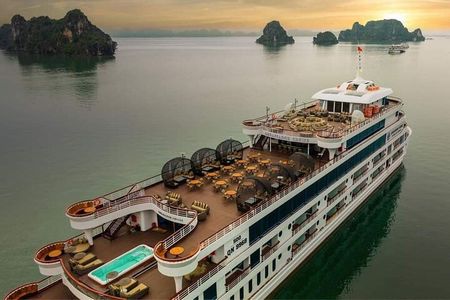 Ambassador Cruise Luxury Halong Bay Day Cruise