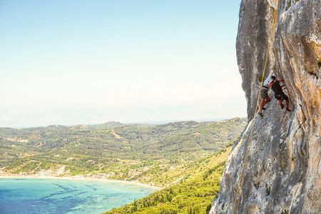 Rock Climbing Experience in Corfu for Beginners