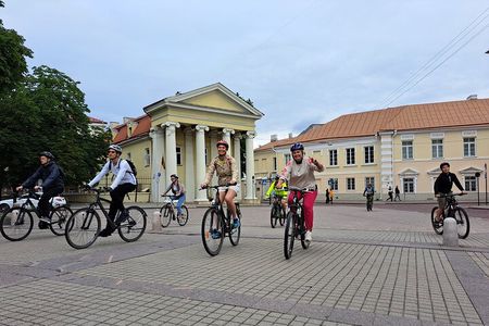 Private City Bike Tour of Vilnius Highlights