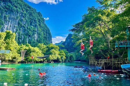 Explore Phong Nha Cave by Boat - Zipline Dark Cave 