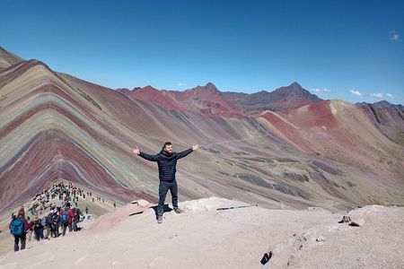 Tour to the Vinincunca Rainbow Mountain + Red Valley from Cusco