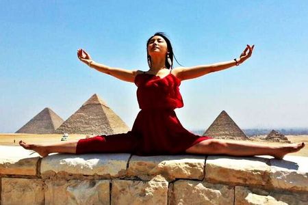 Spiritual and Meditation private tour to Giza Pyramids & Sphinx