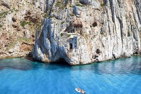 Dinghy tour to Buggerru in Southern Sardinia