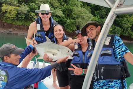 Whale Watching with Snorkeling and Fishing in Puerto Jiménez
