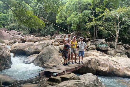 Half Day Ba Ho Waterfall Tour by Motorcycle 