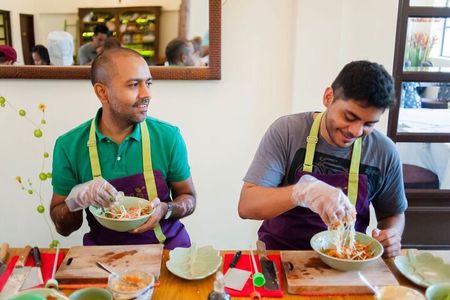 Exploring Cooking Class with Ben Thanh Market visit