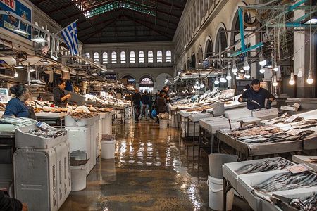 Athens Gourmet Food Small Group Walking Tour 