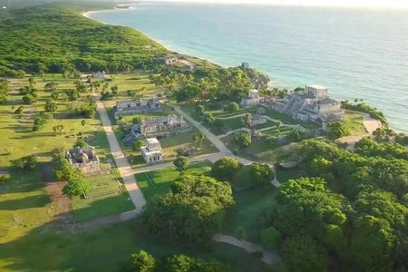 Playa del Carmen Jungle Tour: Tulum, Cenote Snorkeling, Ziplining and Lunch