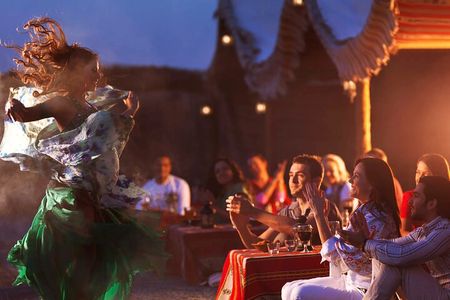 Sundown Safari Experience with BBQ Dinner and Desert Activities