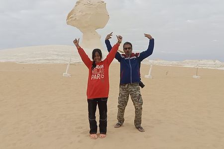 Private ONE Night Camping in White and Black Desert from Cairo