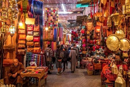 day trip to Marrakech from Agadir white tour Guide