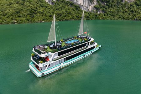 Amethyst 5 Star Cruise Luxury Halong 1 Day Trip From Harbor