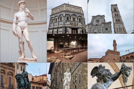 Accademia David, Cathedral, Crypt, Baptistery Guided Walking Tour