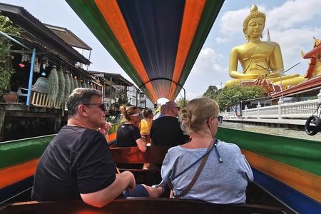 Half day Bangkok with Private Canal tour by long tail boat