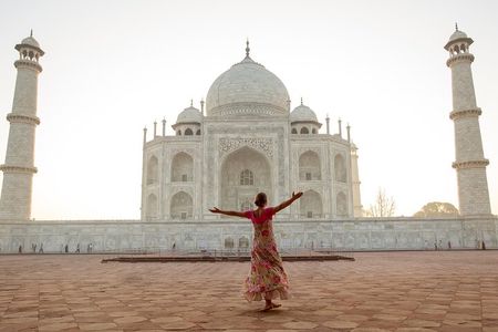 Agra: Skip the Line Ticket to Taj Mahal with Guided Tour