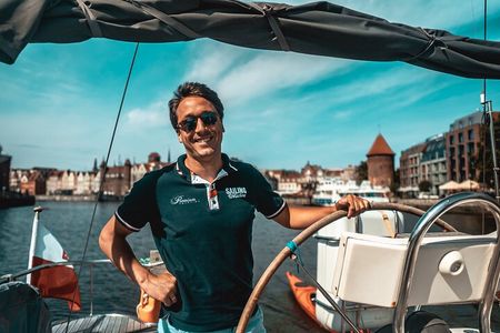 Gdansk Motlawa and Port Yacht Cruise with Welcome Drink