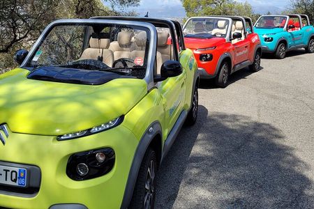 Drive a convertible along the coast and visit Eze and Fragonard