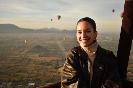 Hot air balloon flight from CDMX all inclusive