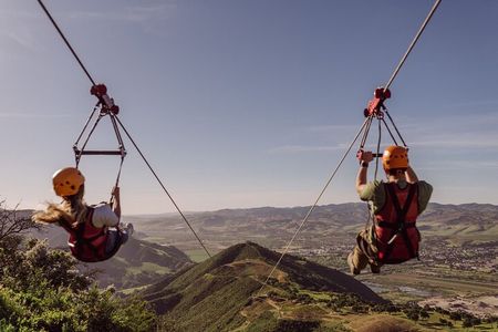 Epic Zipline Tour near Santa Barbara