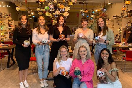 Mosaic Art Classes Melbourne: Turkish Lamp Workshop