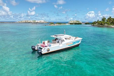 Public All-Inclusive Icacos Power Catamaran Snorkel And Beach 