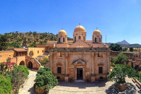 Shore Explore Chania: City Charm, Beach, Monastery & Winetasting