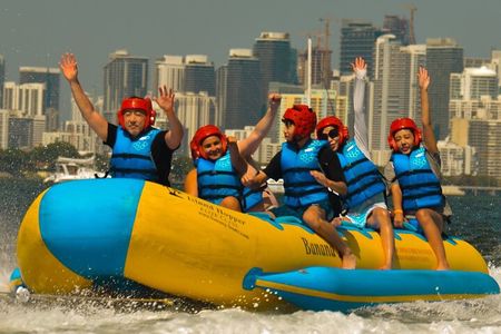 Banana Boat Tubing Ride with Miami Watersports