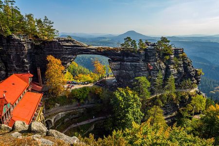  Stunning Views of Bohemian Switzerland: Gate, Tisa Rocks, Bastei