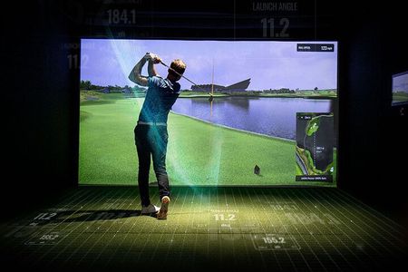 18 Holes of Indoor Golf with PGA Pro Golf Instruction