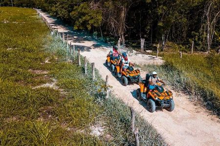 Off Road in Cozumel with ATVs, El Cedral Ruins and Cenote