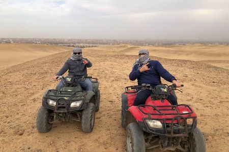 Giza Pyramids Tour Quad Bike and Camel Ride 