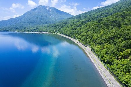 Clearest Lake in Japan National Park package of Shikotsu lake