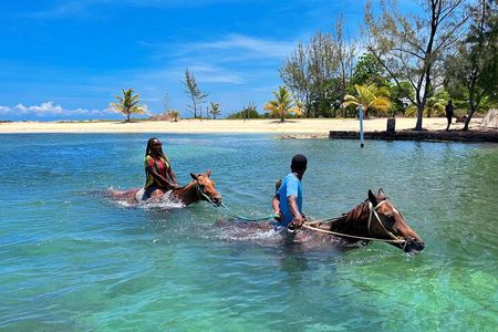 Horseback Ride n Swim & Bamboo Rafting With Limestone Massage 