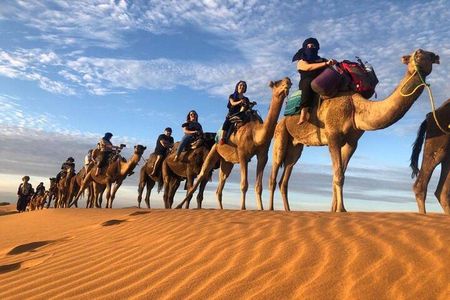 Marrakech à Fès via le désert de Merzouga 3 jours au Maroc Sahara