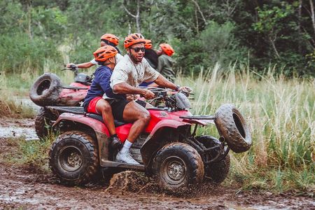 Cozumel Jungle ATV Adventure and Unlimited Beach Break