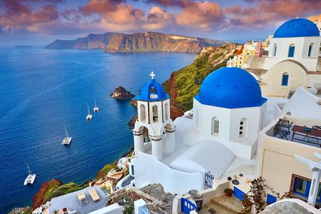 Skip Cable Car Santorini Tour for Cruise Passengers