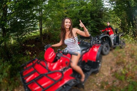 Quad Biking Fun Ride in Wilderness Garden Route