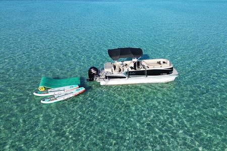 Private Crab Island Charter with Inflatables 