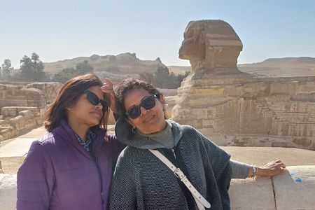 The Great Giza Pyramids and NMEC
