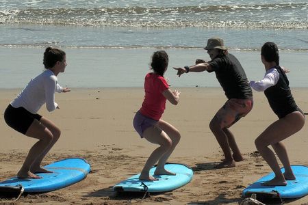 Surf Lesson at a National Park in Playa Grande, Costa Rica! 