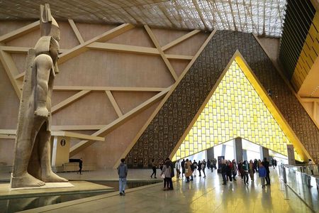 Full Day to Grand Egyptian Museum and Pyramids of Giza