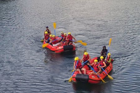 Rafting activity with family in Lucca