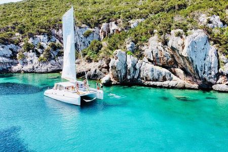 Full day Catamaran cruise in Porto Conte Natural Park