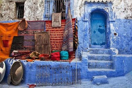 Private Day Trip from Tangier to Chefchaouen & Tétouan by Minivan