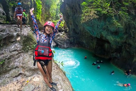 Kawasan Falls Canyoning and Moalboal Sardine Run, Sea Turtles
