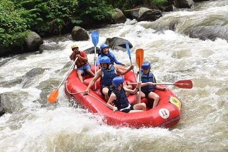 Bali Ayung River Rafting and Uluwatu Temple Sunset Tour
