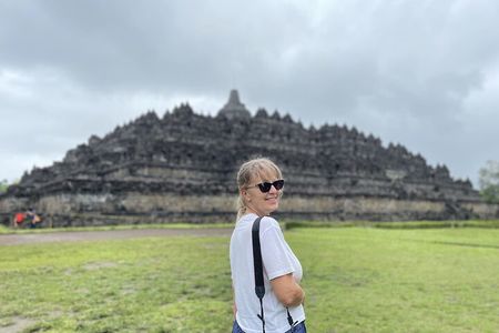 Merapi Jeep Sunrise, Borobudur Climb Up, Prambanan Temple Tour