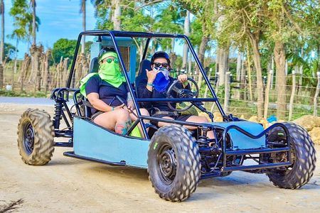 Punta Cana Buggy Adventure with Macao Beach & Cenote